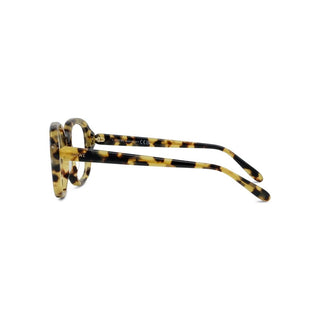 LOEWE Slim LW50099I men Havana Squared Eyeglasses