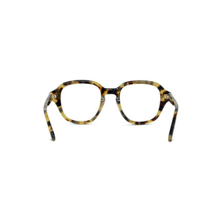 LOEWE Slim LW50099I men Havana Squared Eyeglasses