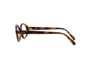 LOEWE Slim LW50110I women Havana Oval Eyeglasses