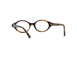 LOEWE Slim LW50110I women Havana Oval Eyeglasses