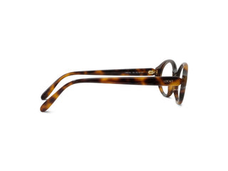 LOEWE Slim LW50110I women Havana Oval Eyeglasses