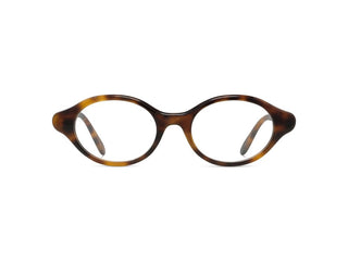LOEWE Slim LW50110I women Havana Oval Eyeglasses
