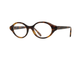 LOEWE Slim LW50110I women Havana Oval Eyeglasses