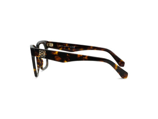 LOEWE Anagram LW50115I women Havana Geometric Eyeglasses