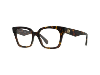 LOEWE Anagram LW50115I women Havana Geometric Eyeglasses
