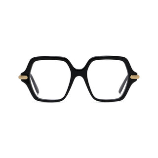 LOEWE LW50117I women Black Geometric Eyeglasses