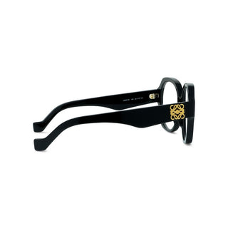 LOEWE LW50118I women Black Round Eyeglasses