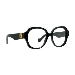 LOEWE LW50118I women Black Round Eyeglasses
