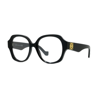 LOEWE LW50118I women Black Round Eyeglasses