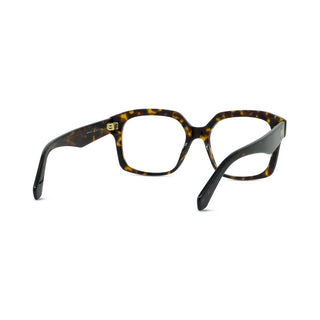 LOEWE LW50119I women Havana Squared Eyeglasses