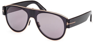 Tom Ford LYLE - 02 FT 1074 unisex Black Pilot Sunglasses
