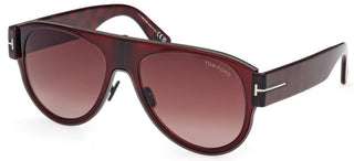 Tom Ford LYLE - 02 FT 1074 unisex Brown Pilot Sunglasses