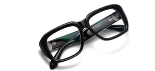 Matsuda M1036 men Black Squared Eyeglasses