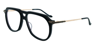 Matsuda M2073 unisex Black Pilot Eyeglasses