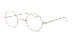 Lunor M2 01 unisex Rose gold Round Eyeglasses