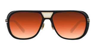 Matsuda M3023-v2 Unisex Gold Geometric Sunglasses