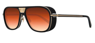 Matsuda M3023-v2 Unisex Gold Geometric Sunglasses