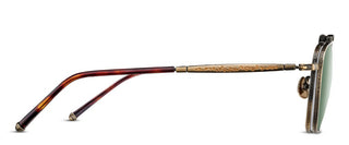 Matsuda M3148 FLIP-UP SUNGLASS LENS unisex Gold Eyeglasses