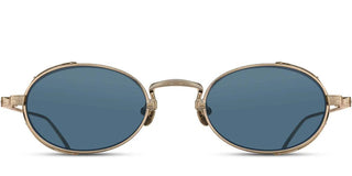 Matsuda M3169 unisex Gold Oval Sunglasses