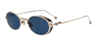 Matsuda M3169 unisex Gold Oval Sunglasses