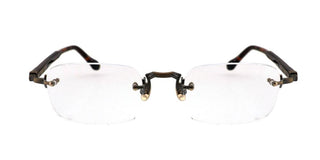 Matsuda M5009 men Gold Geometric Eyeglasses