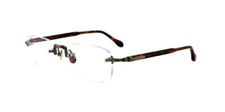 Matsuda M5009 men Gold Geometric Eyeglasses