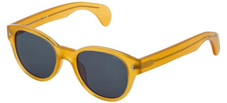 Lozza MACHO SL1913Z unisex Yellow Round Sunglasses