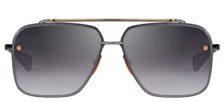 Dita Mach-six Unisex Gold Geometric Sunglasses