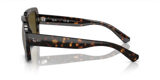 Ray-Ban MAGELLAN RB 4408 unisex Havana Squared Sunglasses