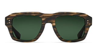Dita MAGNALEAPR unisex Havana Squared Sunglasses
