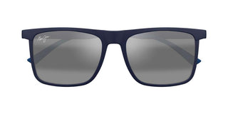 Maui Jim Makamae Mj0619s Unisex Blue Squared Sunglasses