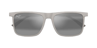 Maui Jim Makamae Mj0619s Men Grey Squared Sunglasses