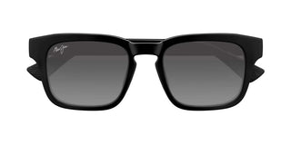 Maui Jim Maluhia Mj0643s Unisex Black Squared Sunglasses