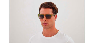 Maui Jim Maluhia Mj0643s Unisex Green Squared Sunglasses