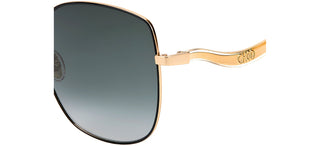 Jimmy Choo MAMIE/S women Gold Butterfly Sunglasses