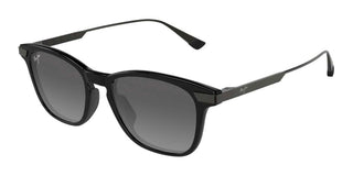 Maui Jim Mana'olana Mj0623s Unisex Black Squared Sunglasses