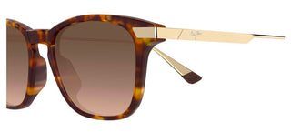 Maui Jim Mana'olana Mj0623s Unisex Havana Squared Sunglasses
