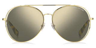 Marc Jacobs MARC 328/F/S women Gold Pilot Sunglasses