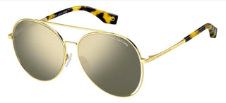Marc Jacobs MARC 328/F/S women Gold Pilot Sunglasses