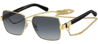 Marc Jacobs MARC 495/S women Gold Geometric Sunglasses