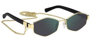 Marc Jacobs MARC 496/S women Gold Geometric Sunglasses