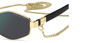 Marc Jacobs MARC 496/S women Gold Geometric Sunglasses