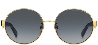 Marc Jacobs MARC 497/G/S women Gold Round Sunglasses