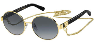 Marc Jacobs MARC 497/G/S women Gold Round Sunglasses