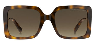 Marc Jacobs MARC 579/S women Havana Squared Sunglasses