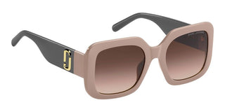 Marc Jacobs MARC 647/S women Brown Geometric Sunglasses
