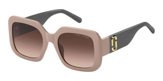 Marc Jacobs MARC 647/S women Brown Geometric Sunglasses