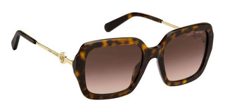 Marc Jacobs MARC 652/S women Havana Geometric Sunglasses