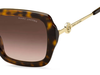 Marc Jacobs MARC 652/S women Havana Geometric Sunglasses