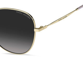 Marc Jacobs MARC 664/G/S women Gold Round Sunglasses